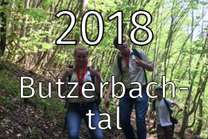 Wanderung durchs Butzerbachtal 2018